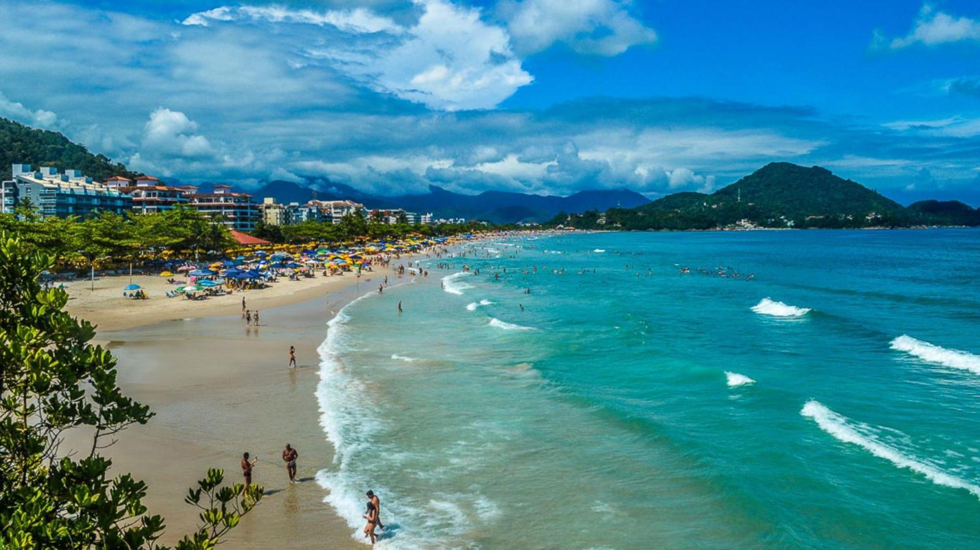 Apartamento Praia Grande Убатуба Экстерьер фото